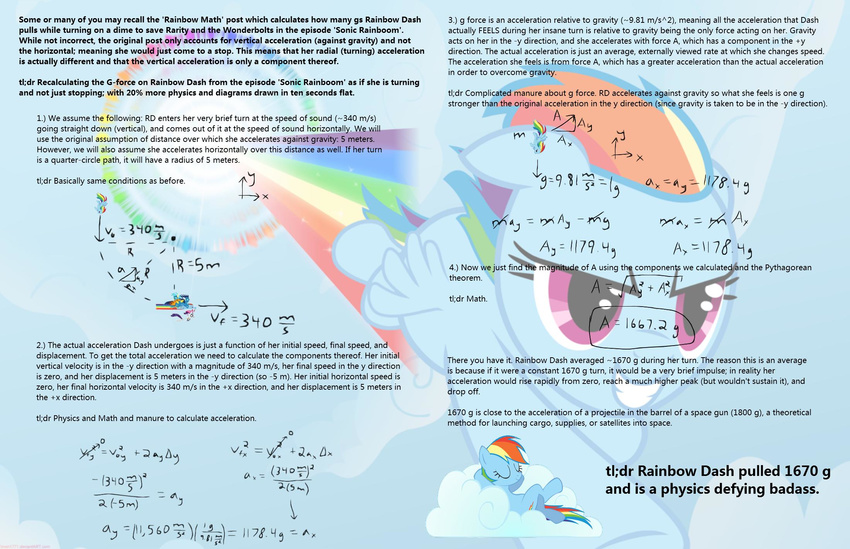 equine female feral friendship_is_magic fur hair mammal mathematics multi-colored_hair my_little_pony pegasus physics purple_eyes rainbow rainbow_dash_(mlp) rainbow_hair rainbow_tail science sonic_rainboom supersonic tl;dr unknown_artist wings