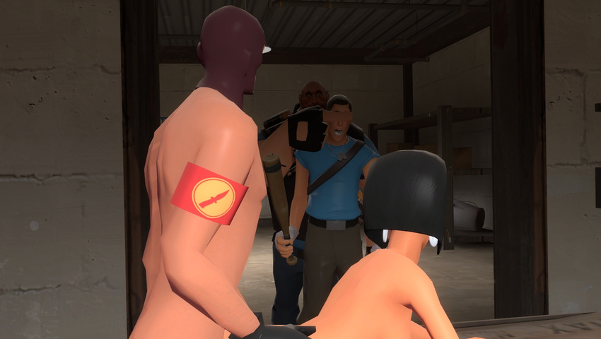 gmod heavy_weapons_guy scout scout's_mother spy team_fortress_2