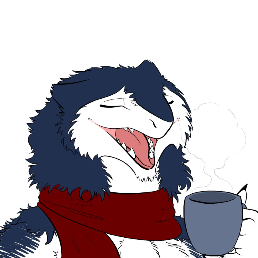 cup female john_(joandventure) rain_silves scarf sergal sir_double-faggot solo unknown_artist