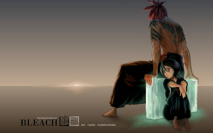 abarai_renji bleach kuchiki_rukia tagme waterist