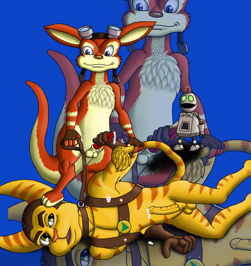 clank cobra_mcjingleballs daxter jak_and_daxter ratchet ratchet_and_clank