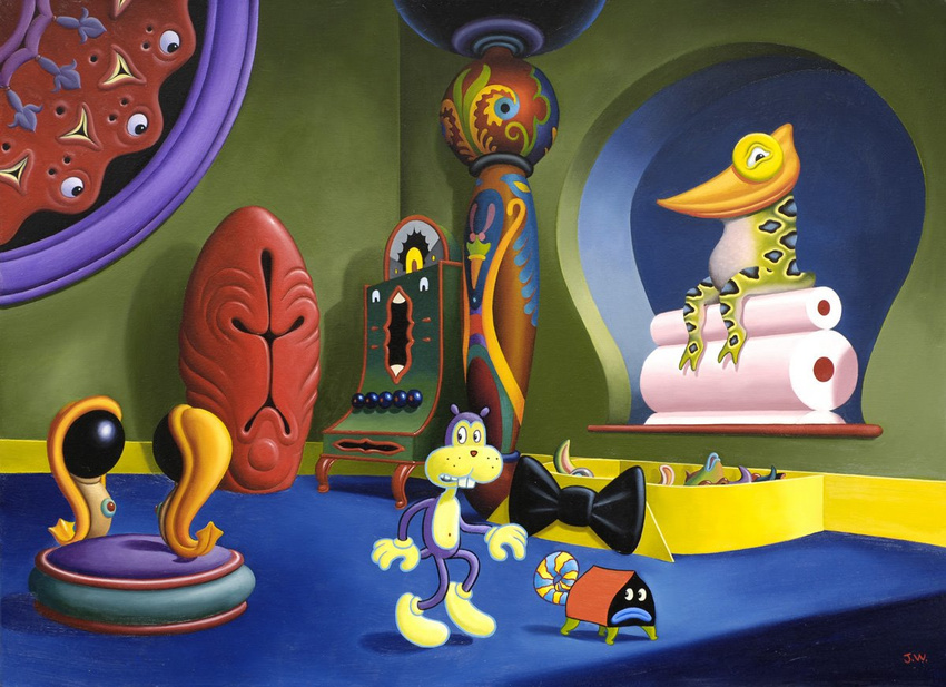 eyes frank generic_cartoon_anthropomorph jim_woodring male pushpaw room solo unnerving