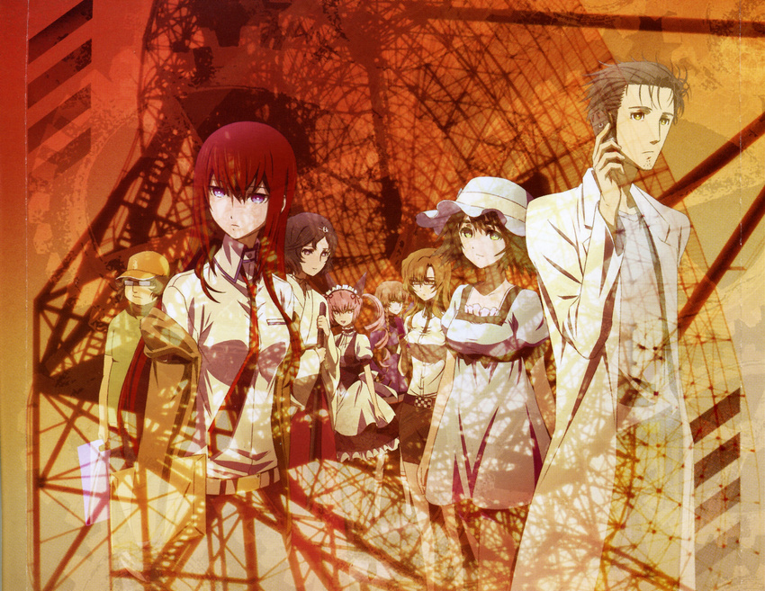 5girls highres multiple_boys multiple_girls steins;gate