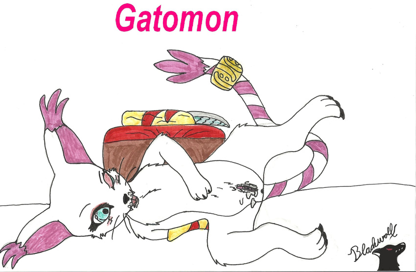 blackwolf digimon gatomon tagme