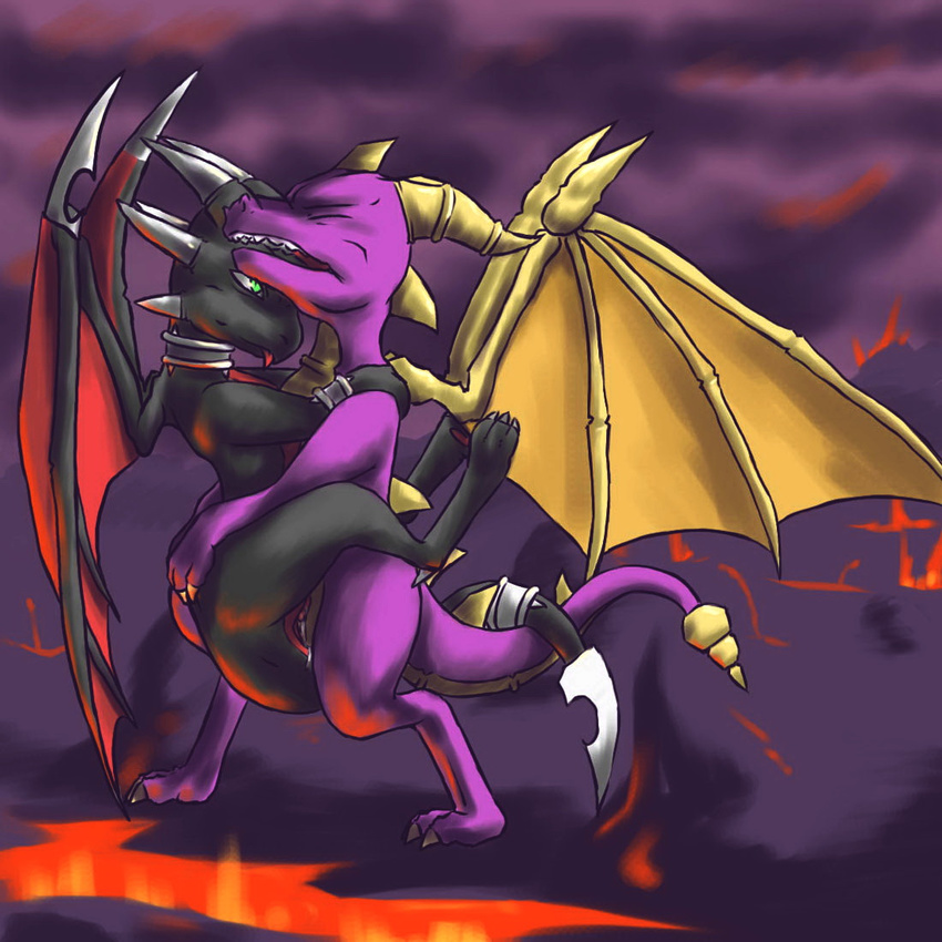 9_6 cynder dragon female feral male scalie spyro spyro_the_dragon straight wings