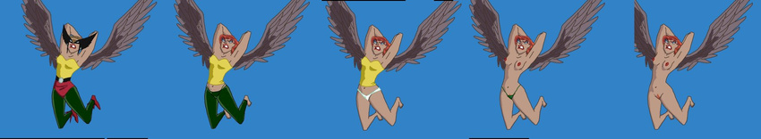 dc dcau gitariart hawkgirl justice_league shayera_hol