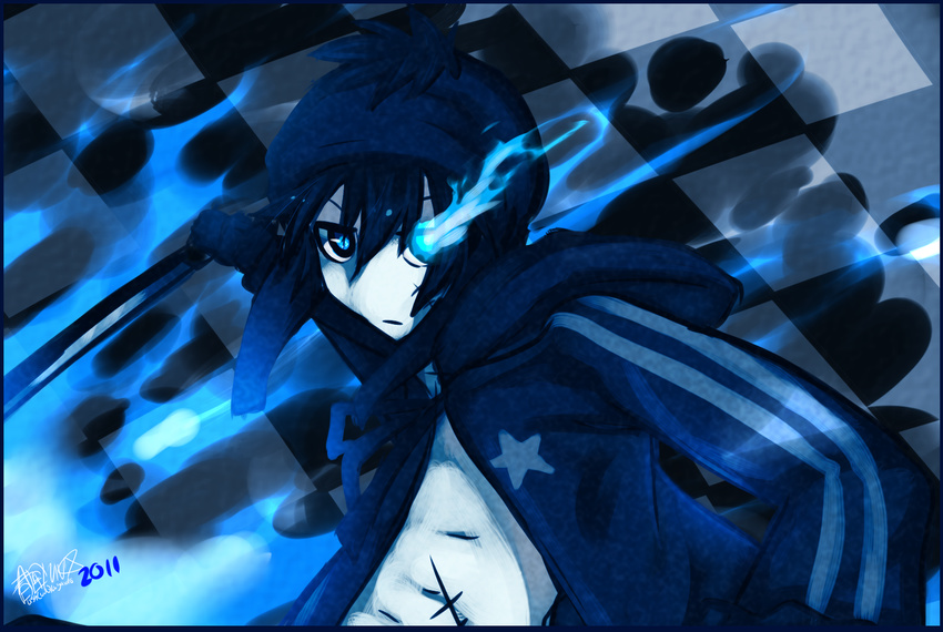 black_rock_shooter black_rock_shooter_(cosplay) craig_tucker huke parody south_park