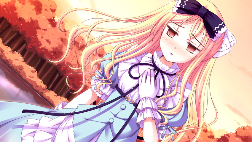 avril blonde_hair dress game_cg ko~cha shukufuku_no_campanella