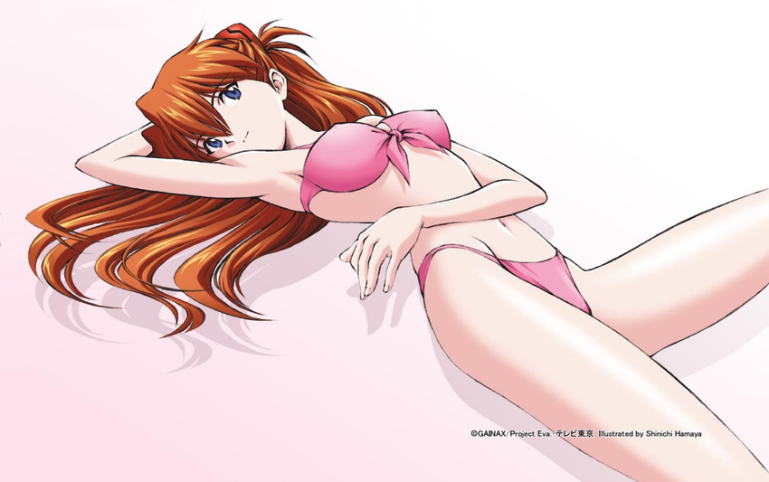 asuka_langley bikini hamaya_shinichi mizugi neon_genesis_evangelion