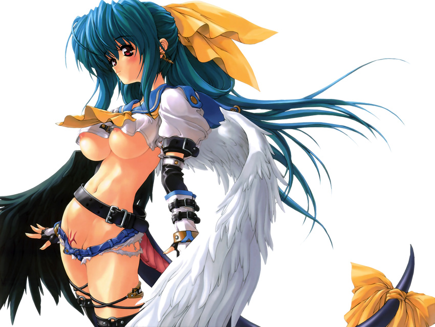 dizzy guilty_gear miwa_yoshikazu shitapai synthetic_garden wings