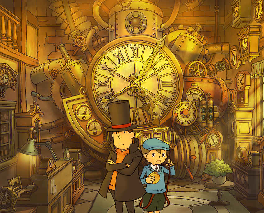 hershel_layton layton_kyoujo layton_kyouju_to_saigo_no_jikan_ryokou luke_triton male