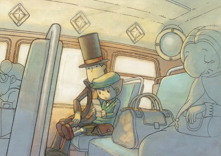 hershel_layton layton_kyoujo luke_triton male tagme