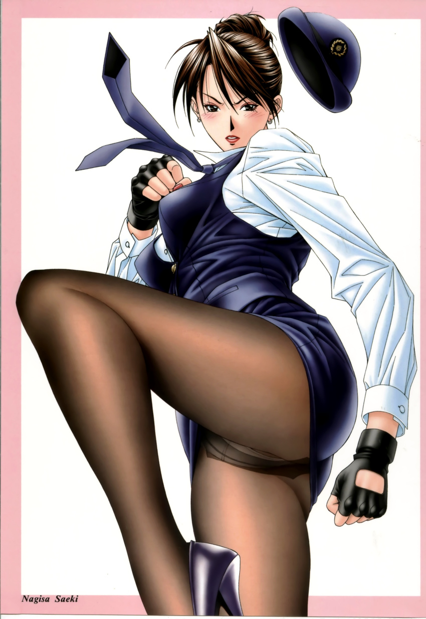 g-taste pantsu pantyhose uniform yagami_hiroki