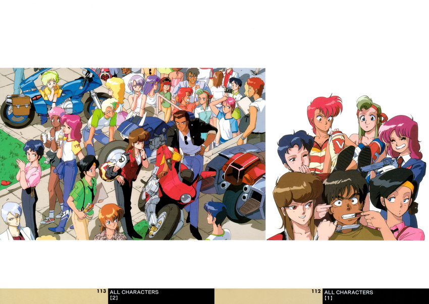 asagiri_priscilla bubblegum_crisis genesis_climber_mospeada nene_romanova sonoda_kenichi sylia_stingray yamazaki_linna