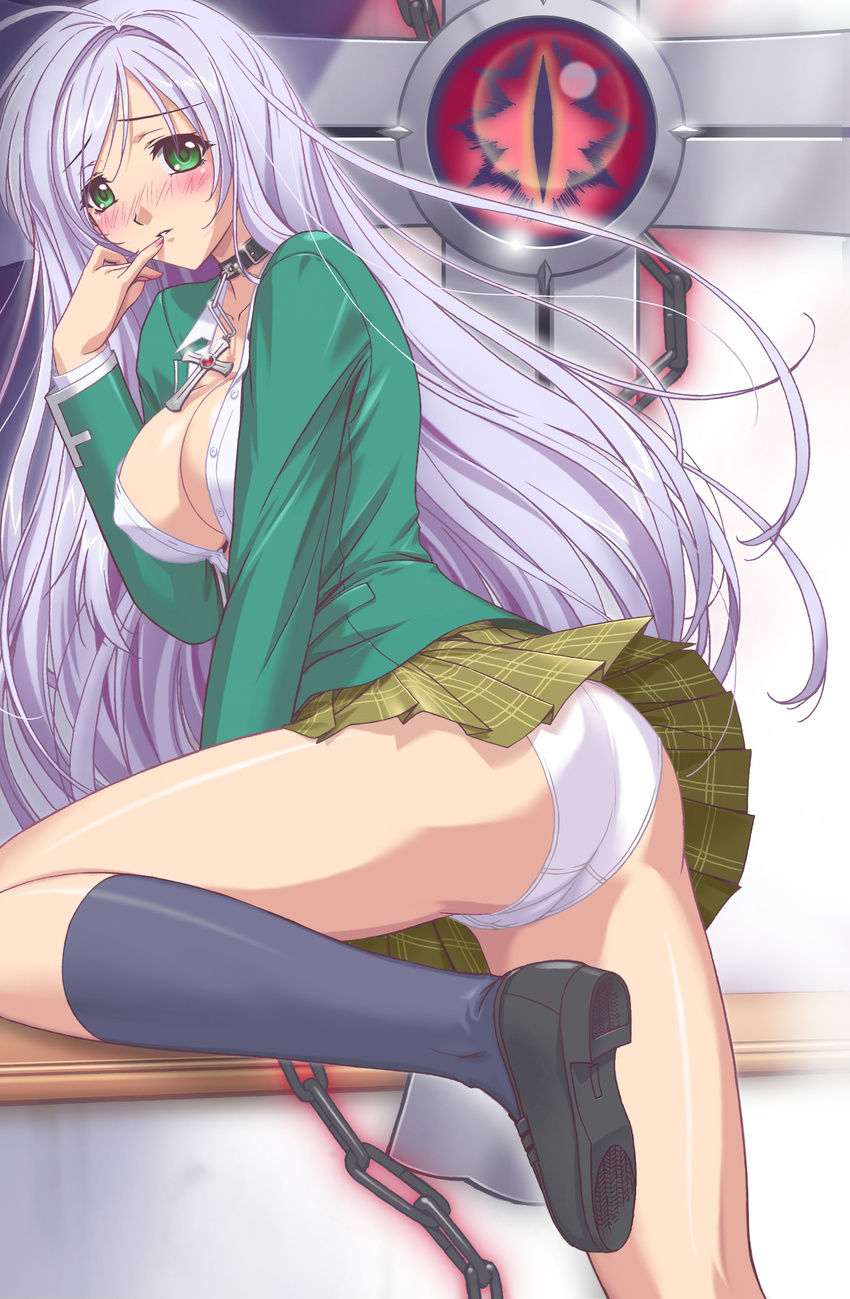 akashiya_moka pantsu r1 rosario+vampire tagme