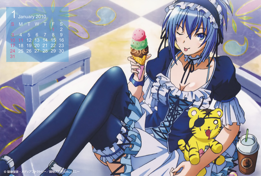 calendar genderswap harakiri_tora jpeg_artifacts k&auml;mpfer lolita_fashion senou_natsuru thighhighs