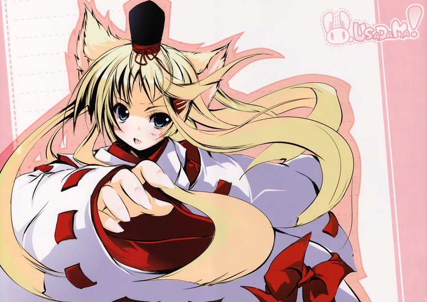 kitsune miko shinkichi. tagme usadama