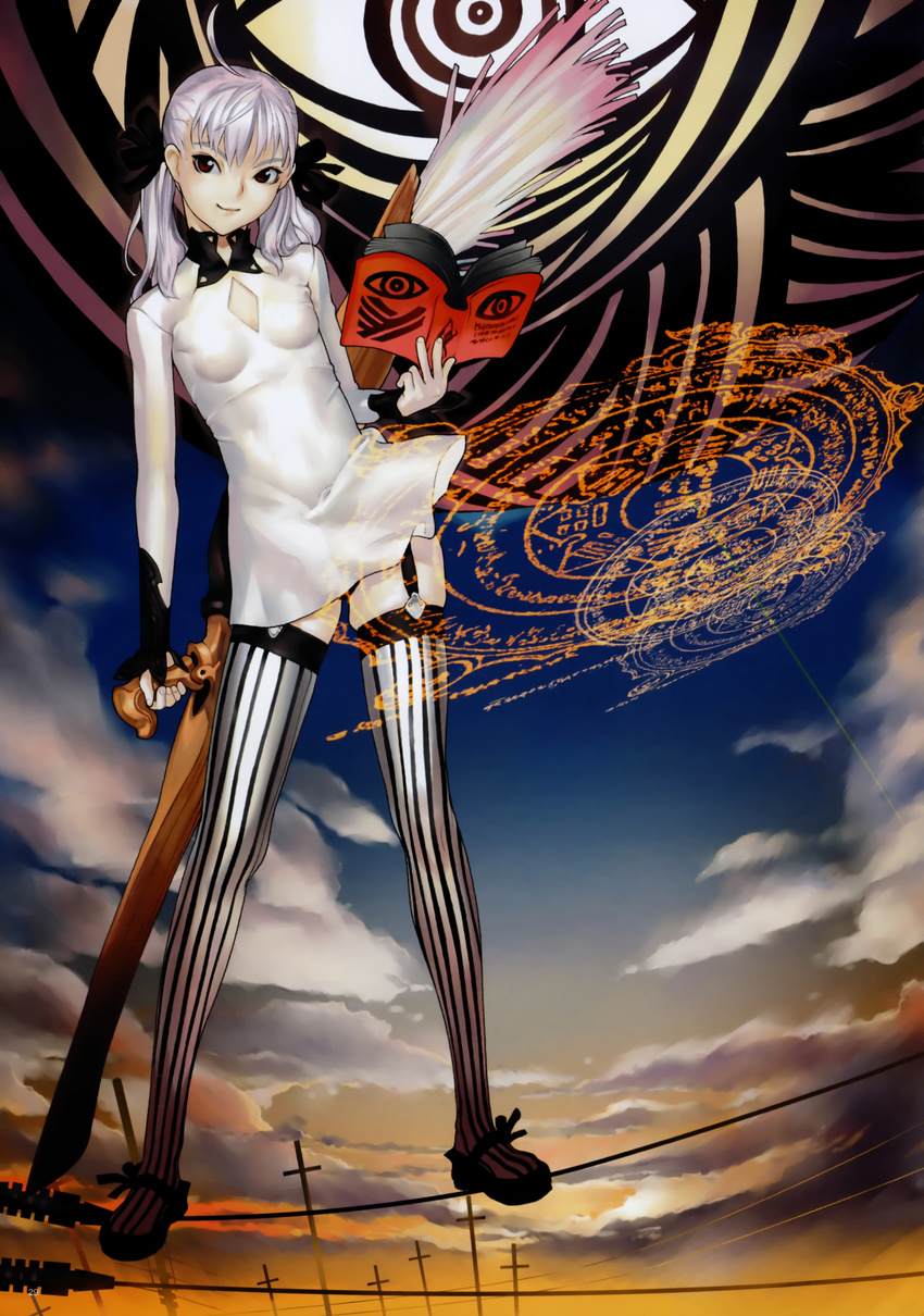 hakua_ugetsu scanning_resolution stockings tagme thighhighs