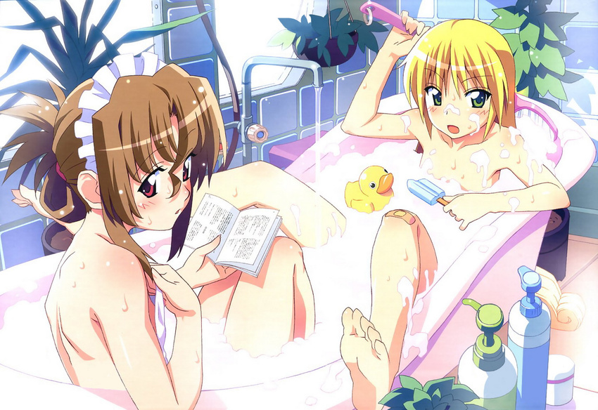 bath bathing hayate_no_gotoku! maria nude sanzenin_nagi watanabe_akio