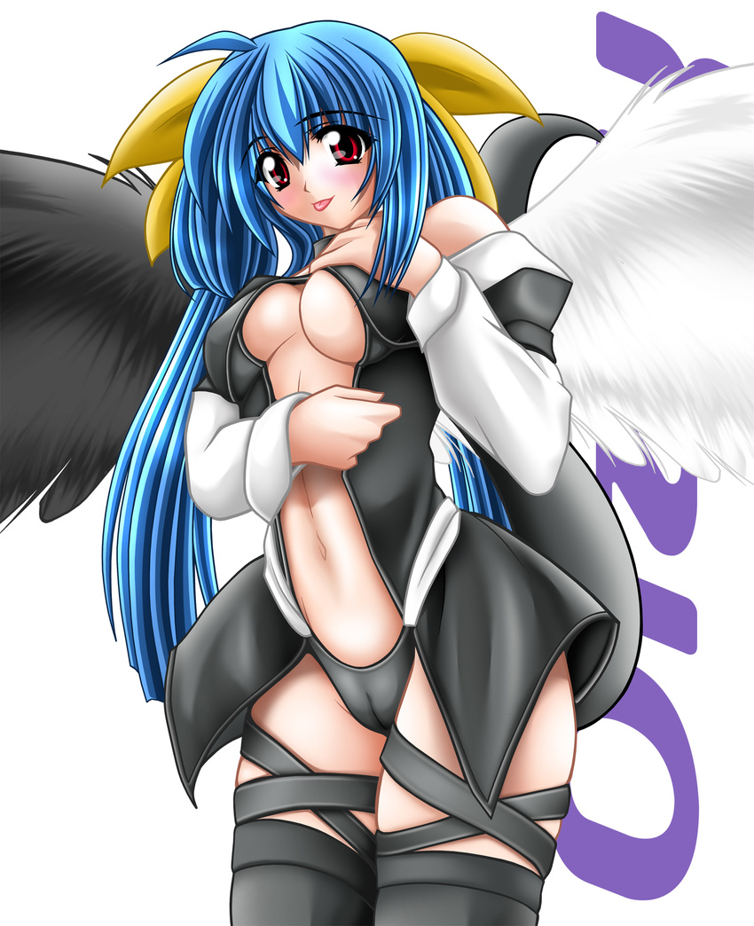 cameltoe dizzy guilty_gear sea_lounge_garden shitapai sky_lounge_garden wings