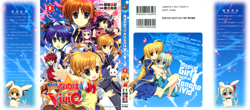 einhart_stratos erio_mondial fate_testarossa fujima_takuya heterochromia lutecia_alpine mahou_shoujo_lyrical_nanoha mahou_shoujo_lyrical_nanoha_vivid subaru_nakajima takamachi_nanoha vivio