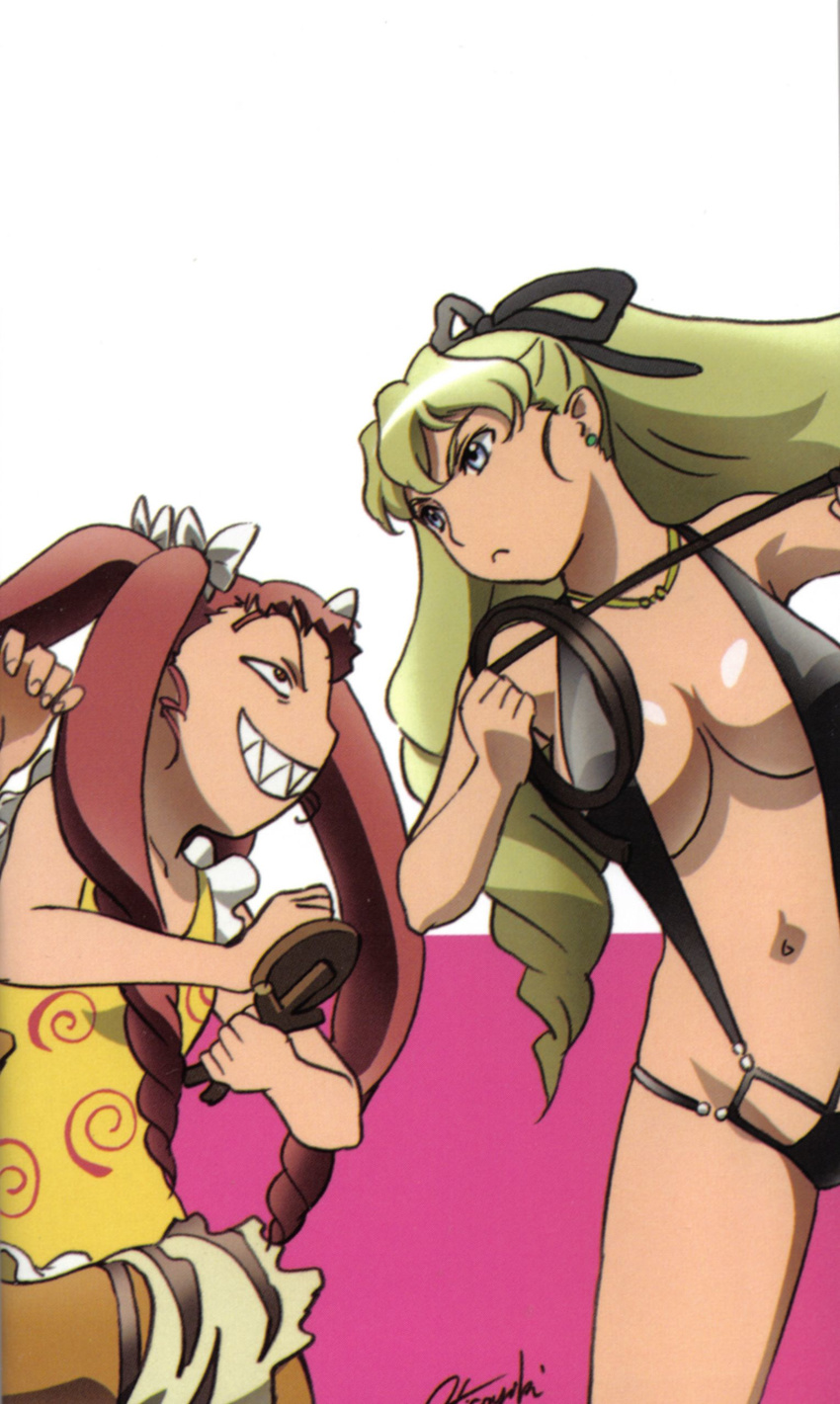 cleavage hisayuki_hirokazu mizugi my-otome rosalie_claudel shiho_huit sling_bikini