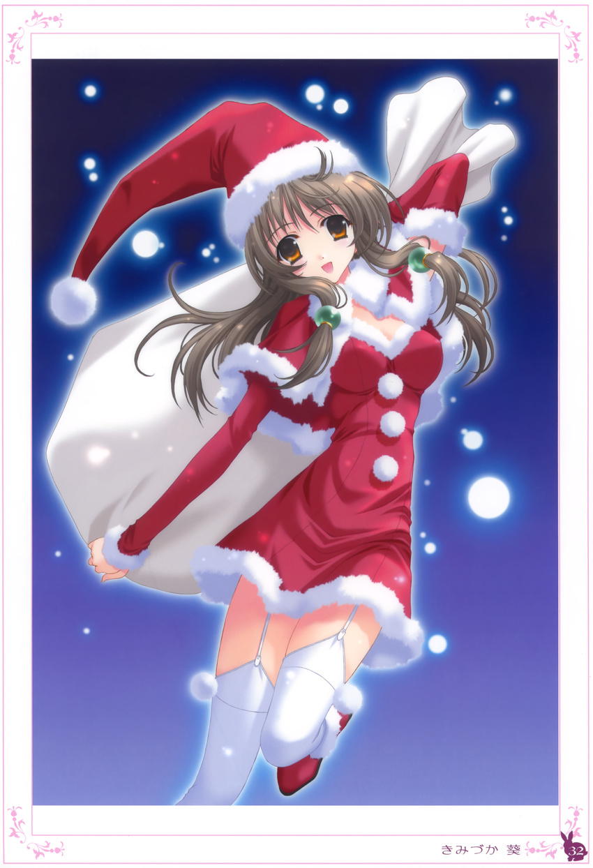 christmas kimizuka_aoi stockings tagme thighhighs