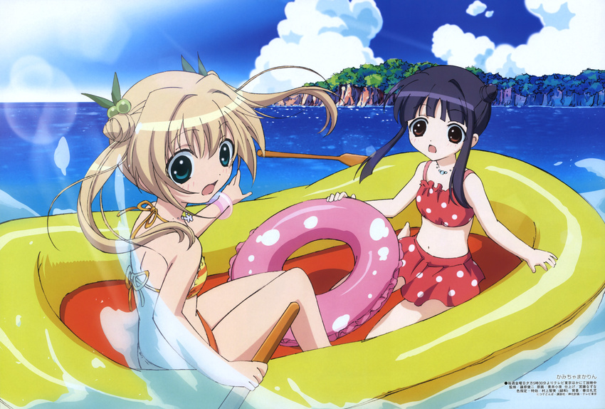 bikini hanazono_karin kamichama_karin kujyou_himeka mizugi