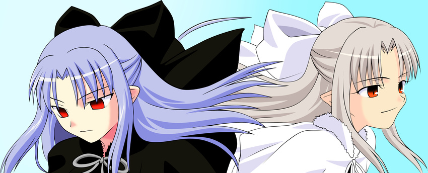 len melty_blood tsukihime vector white_len