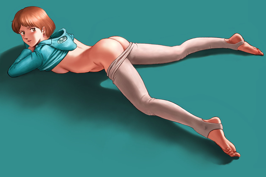 kaze_no_tani_no_nausicaa nausicaa no_bra nopan oshiri python shirt_lift tights undressing