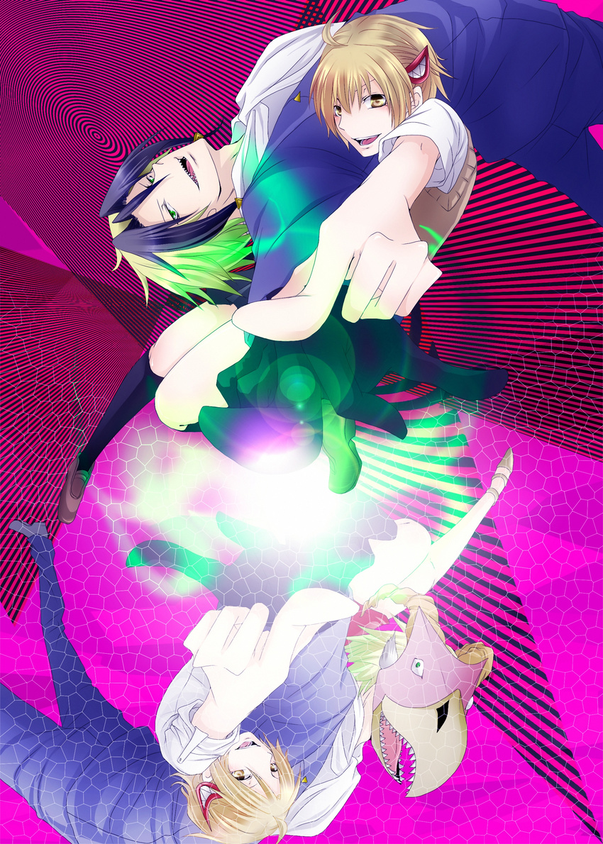 katsuragi_yako majin_tantei_nougami_neuro nougami_neuro ryoko tagme