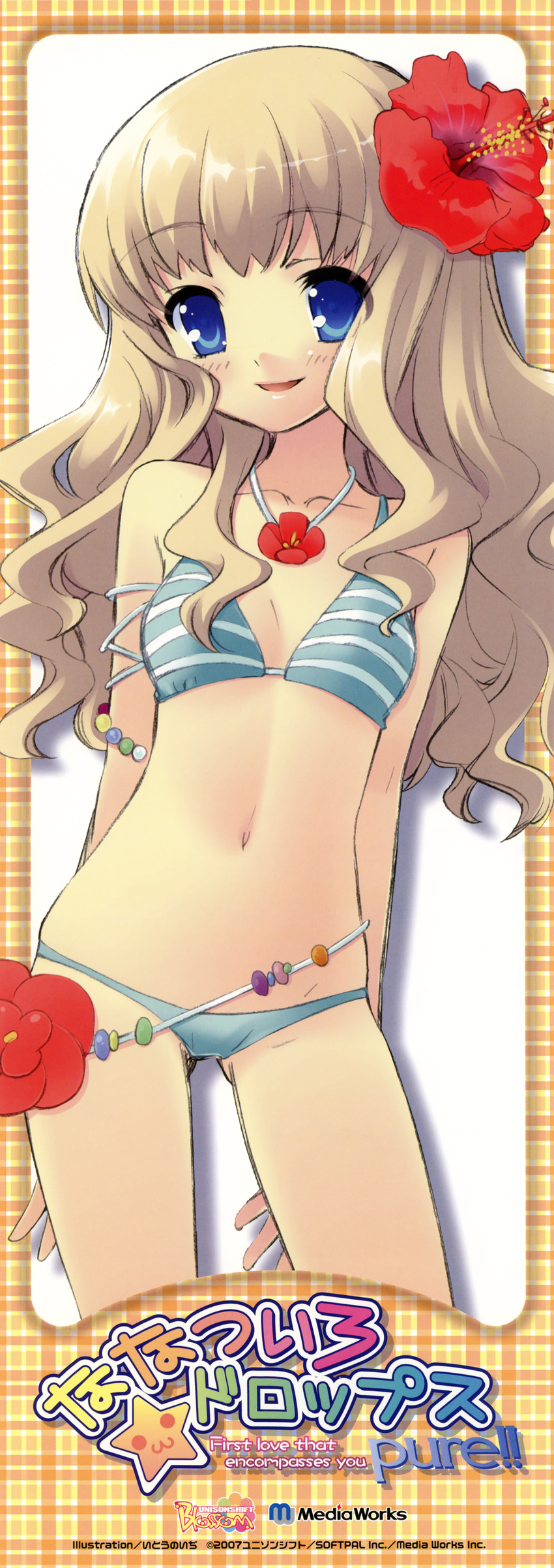 bikini fixed koiwai_flora mizugi nanatsuiro_drops noizi_ito stick_poster unisonshift