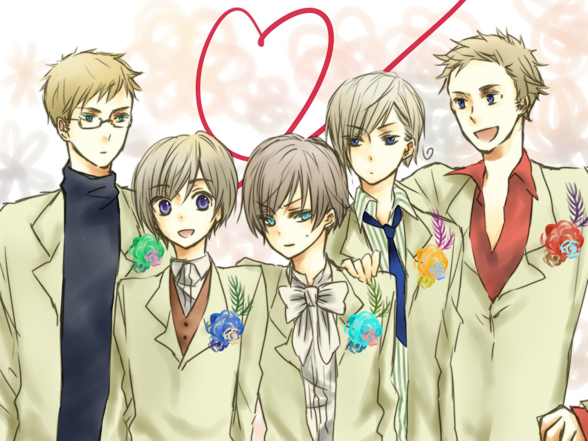 axis_powers_hetalia denmark finland iceland male norway sweden