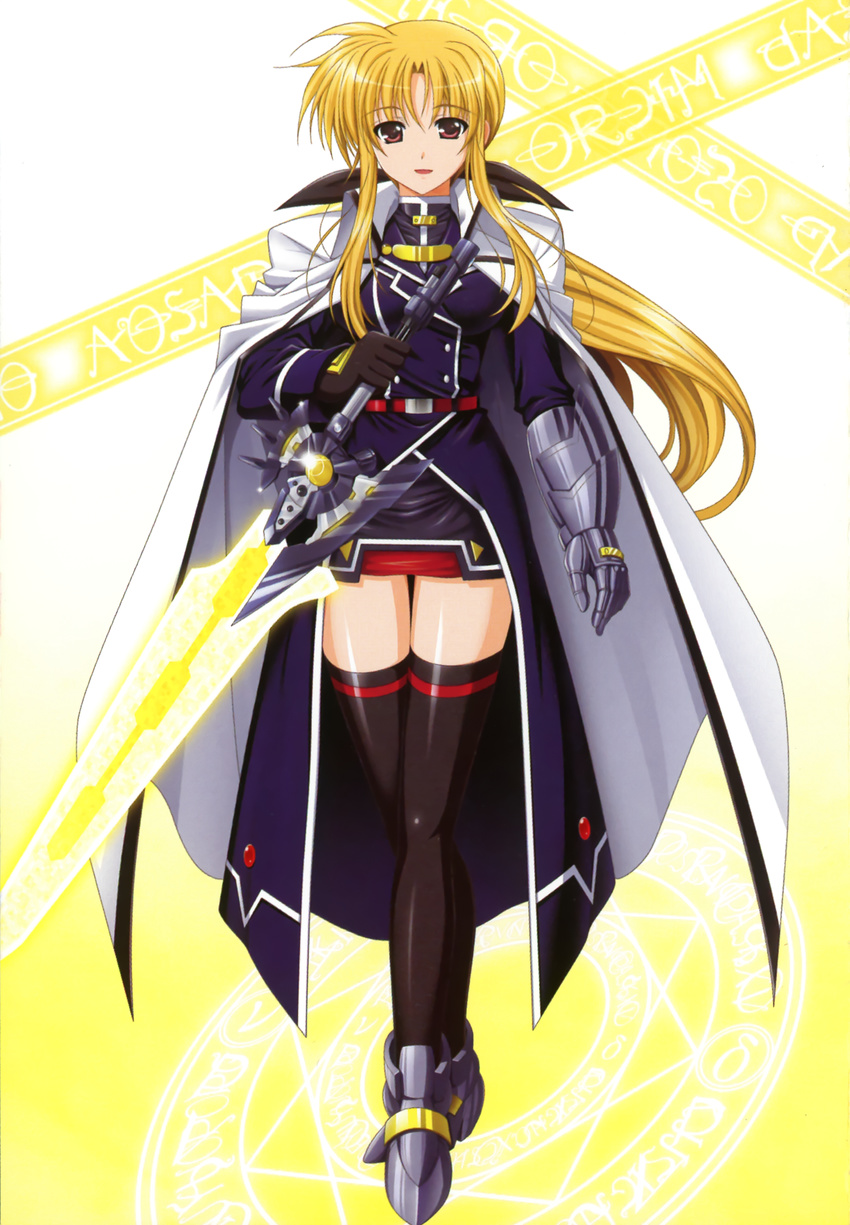 fate_testarossa higa_yukari mahou_senki_lyrical_nanoha_force mahou_shoujo_lyrical_nanoha tagme