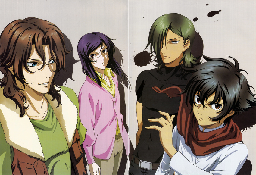 allelujah_haptism gap gundam gundam_00 lockon_stratos male neil_dylandy setsuna_f_seiei teraoka_iwao tieria_erde