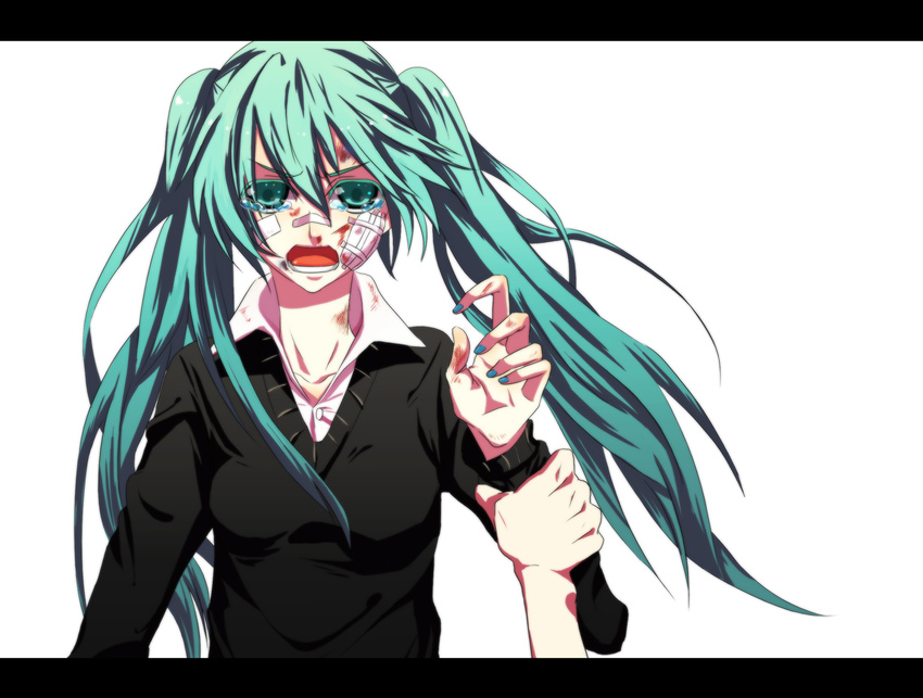 hatsune_miku rolling_girl_(vocaloid) tagme vocaloid