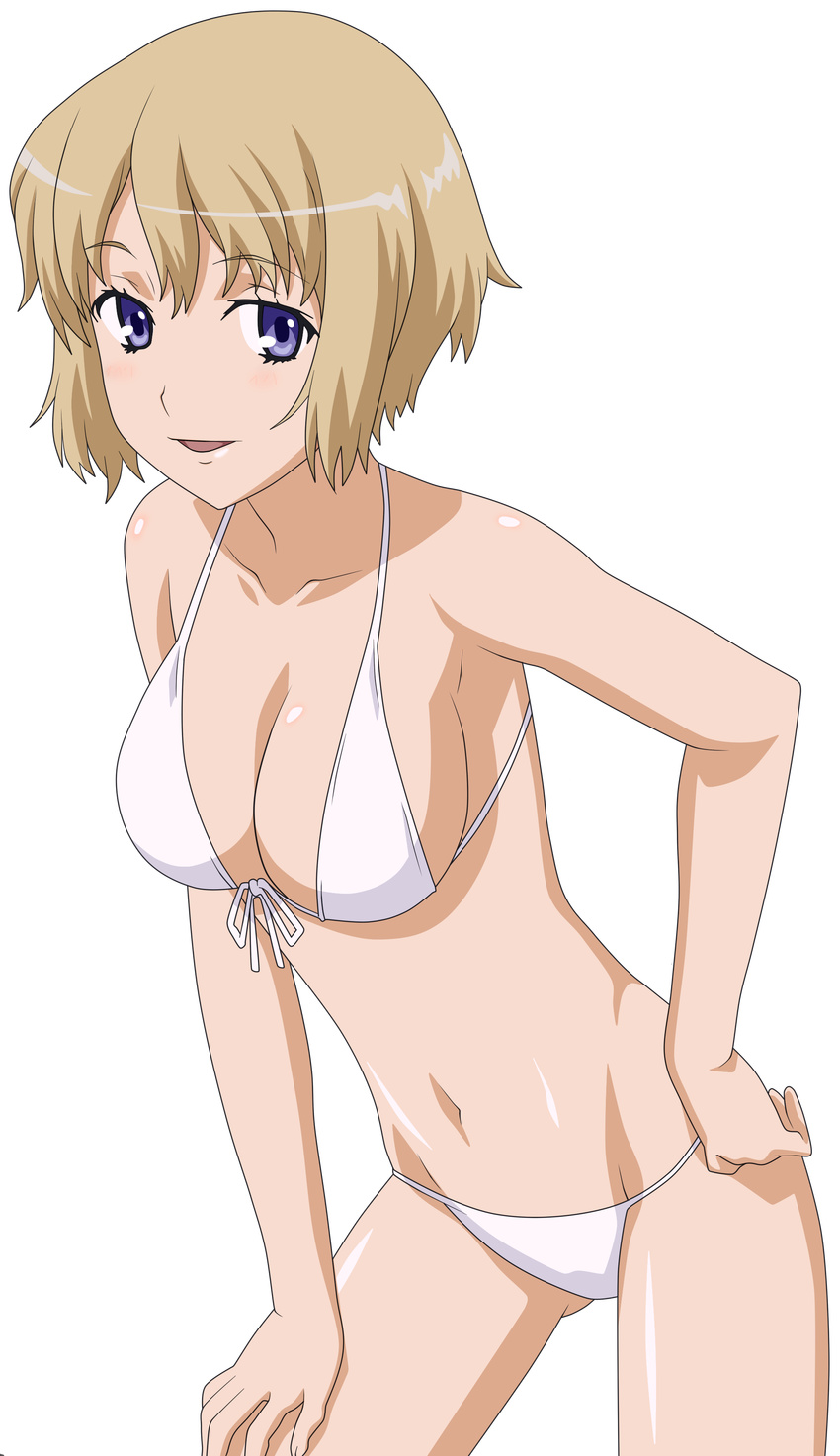 bikini cleavage mizugi shinohara_kenji to_aru_majutsu_no_index transparent_png ursula_aquinas vector_trace
