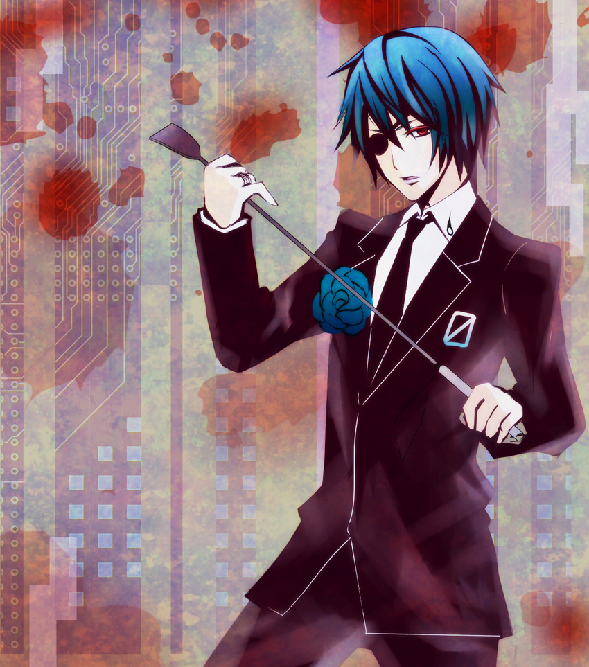 himitsu_keisatsu_(vocaloid) kaito male tagme vocaloid