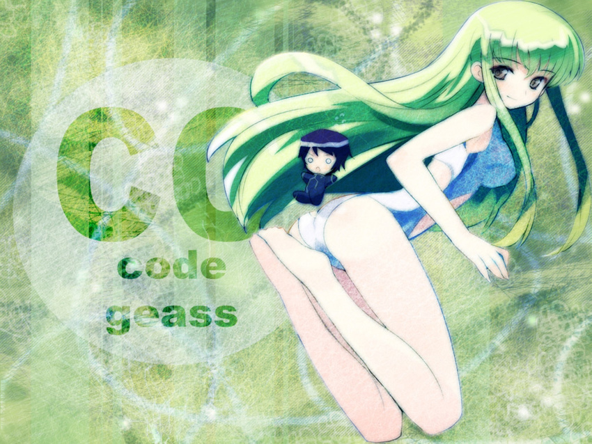 c.c. code_geass green_hair high_res lelouch_lamperouge long_hair tagme wallpaper
