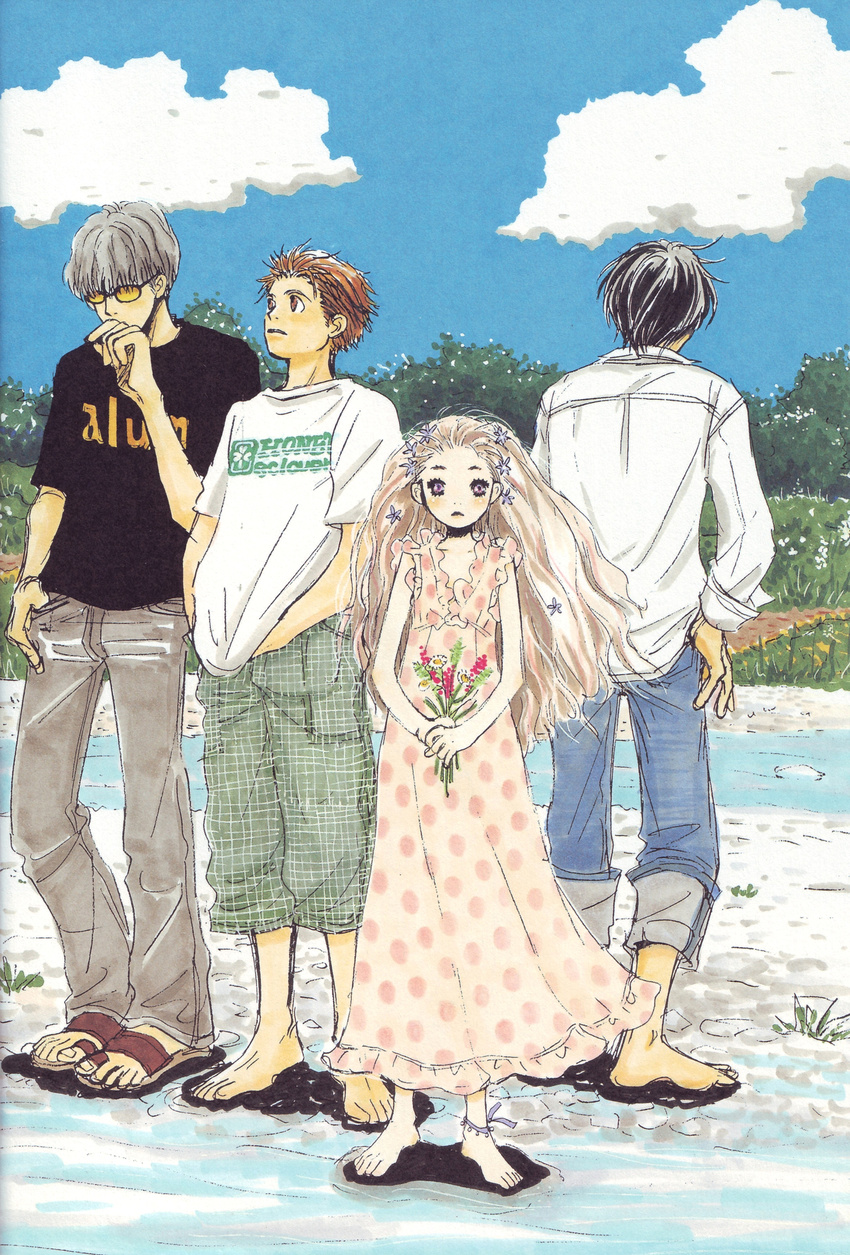 hanamoto_hagumi honey_and_clover mayama_takumi morita_shinobu takemoto_yuuta umino_chica