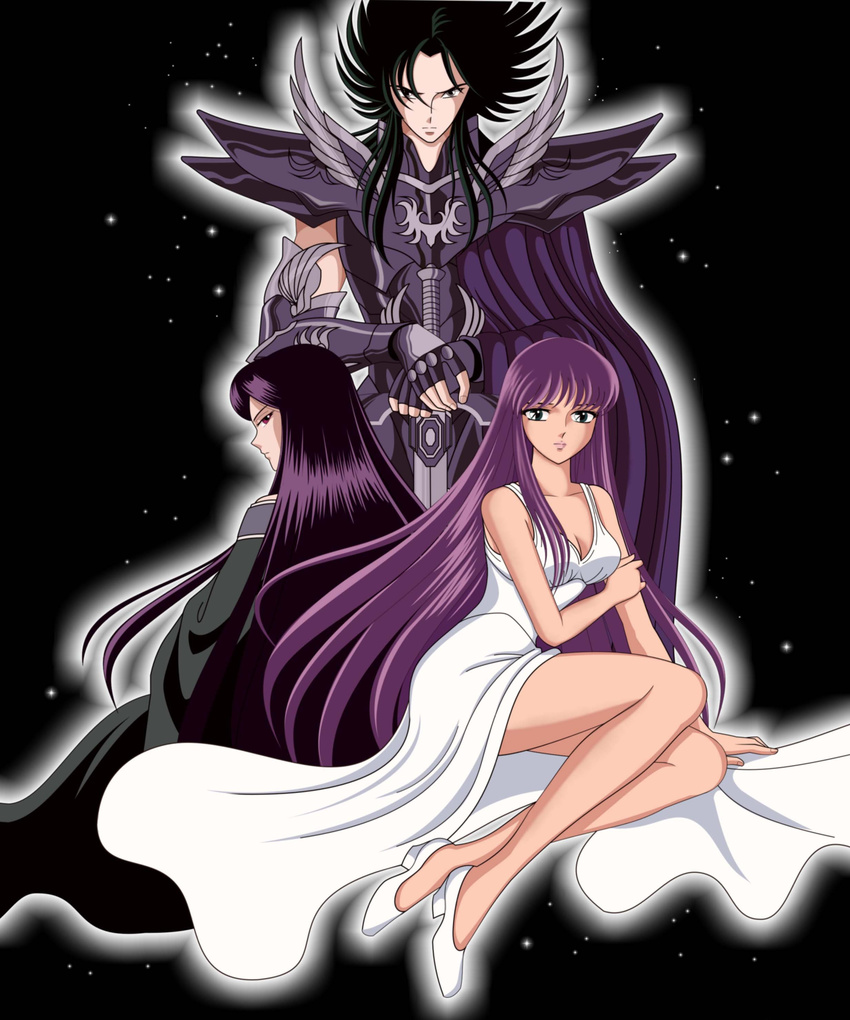 athena hades pandora saint_seiya saori_kido