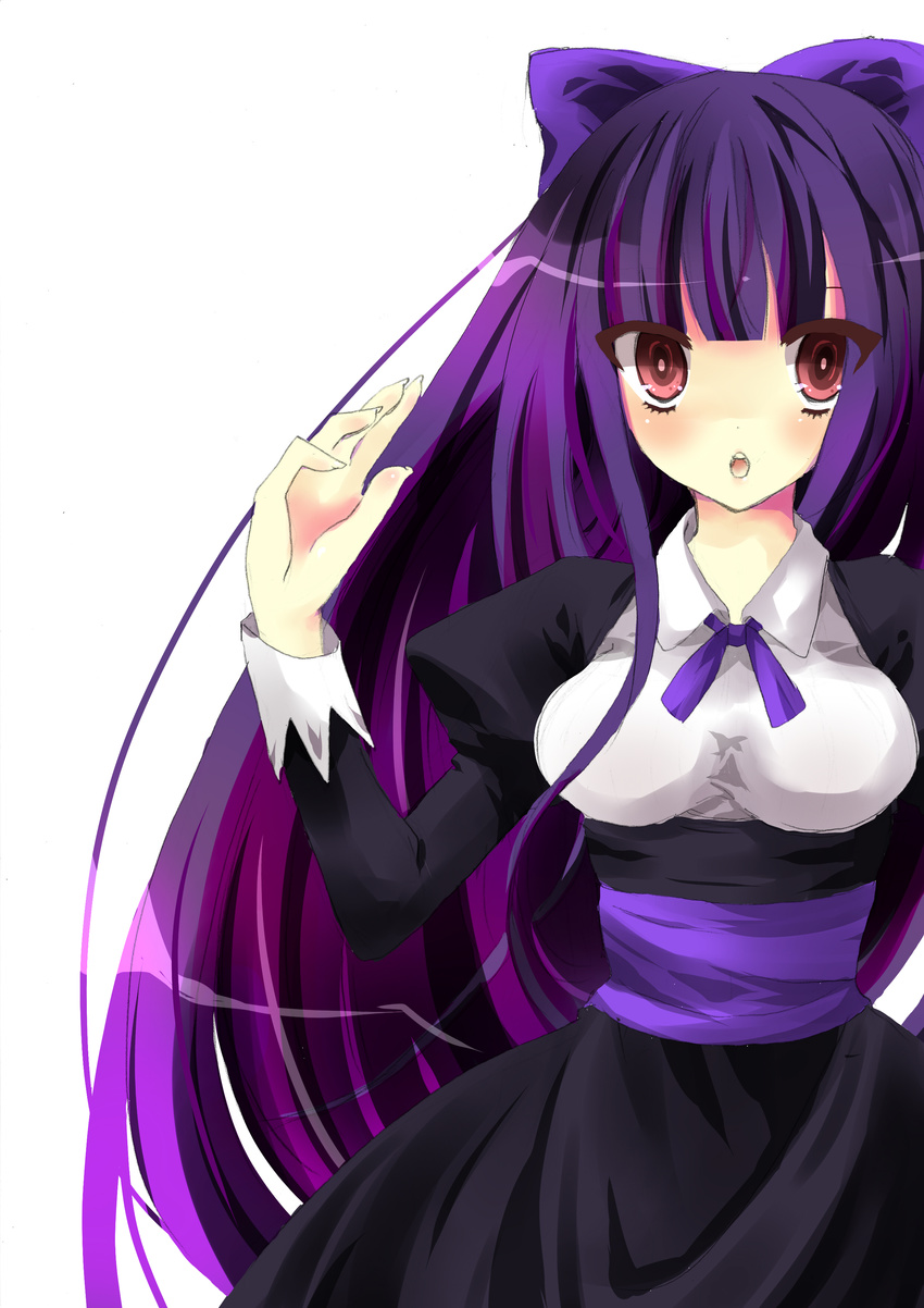 absurdres blush dress goth gothic highres panty_&amp;_stocking_with_garterbelt stocking_(character) stocking_(psg)