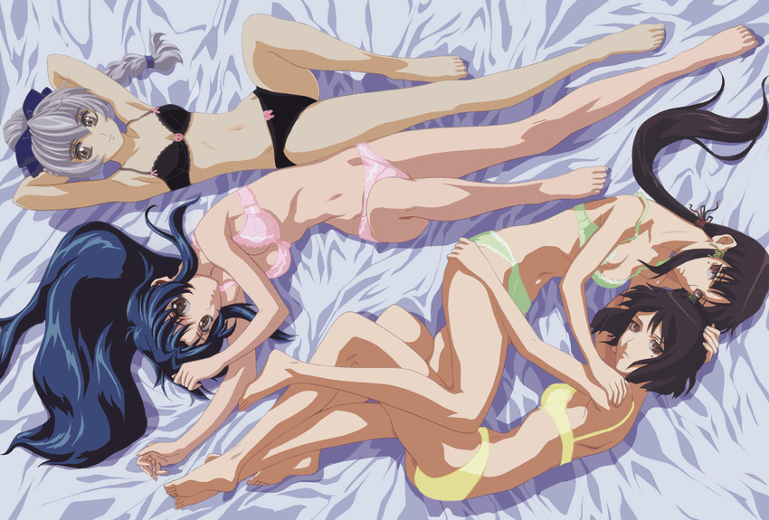 chidori_kaname full_metal_panic pantsu teletha_testarossa xia_yu_fan xia_yu_lan