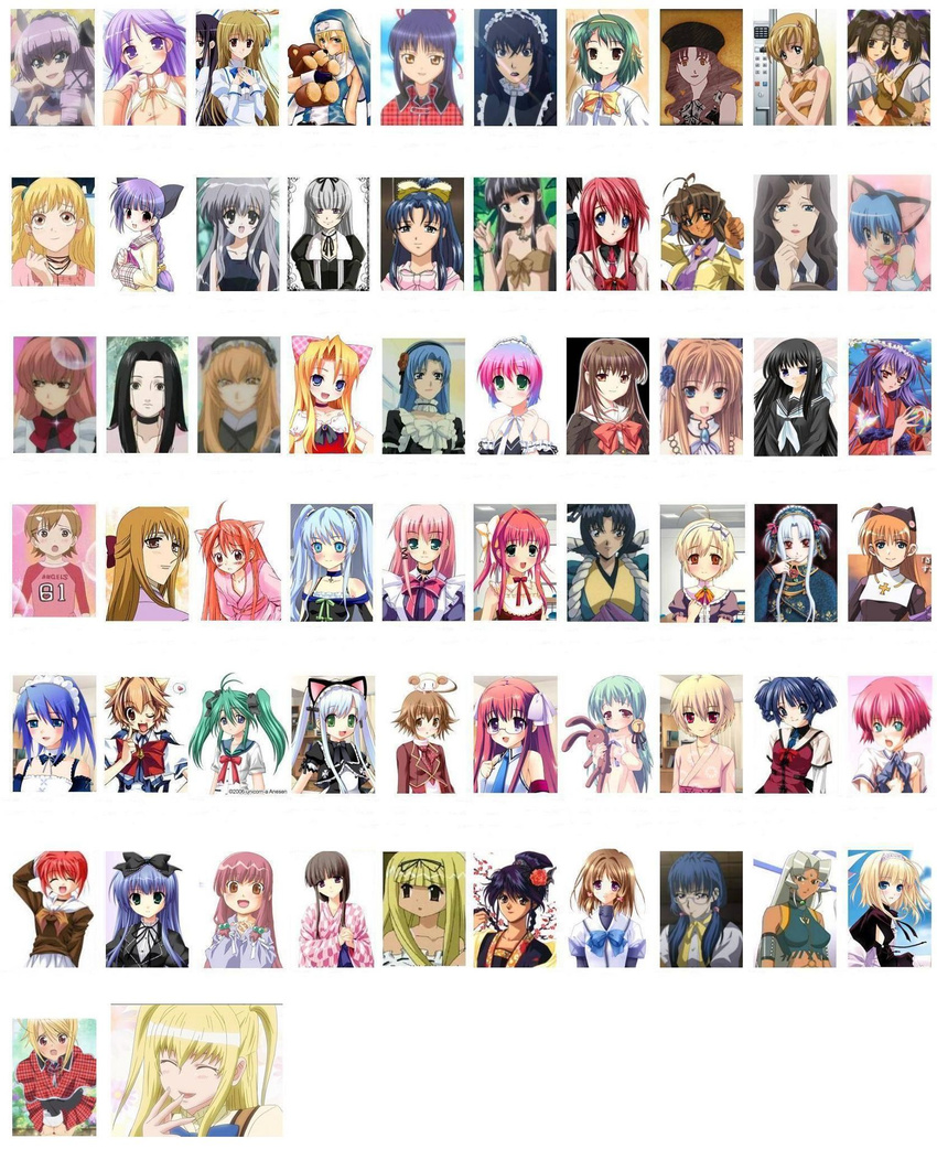 akaneiro_ni_somaru_saka aoi_futaba ayasaki_hayate black_lagoon boku_no_pico bridget buzam_a_calessa coco doriy family_of_debauchery fijimiya_sai fruits_basket fujisaki_nadeshiko guilty_gear guraa happiness hayate_no_gotoku! hotori_tadase kamatari kotobuki_seishirou kouno_tooru lovely_complex mahou_sensei_negima! makoto maria_holic minami-ke naruto negi_springfield pico princess_princess shidou_mariya shihoudani_yuujirou shugo_chara souma_ritsu tagme trap utawarerumono vandread watarase_jun you're_under_arrest yutaka_mikoto