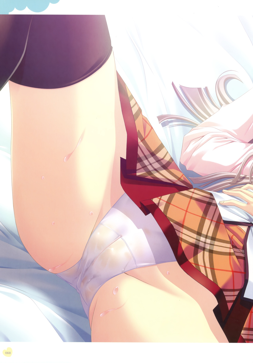 ayakaze_ryuushou cameltoe fizz kaoruko_livingstone nipples open_shirt oppai pantsu pussy_juice sakura_tale