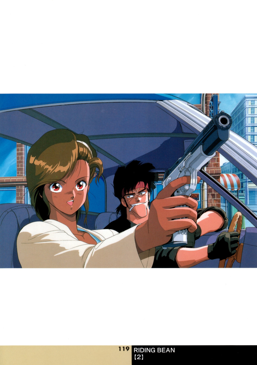 bean_bandit gun riding_bean semmerling sonoda_kenichi