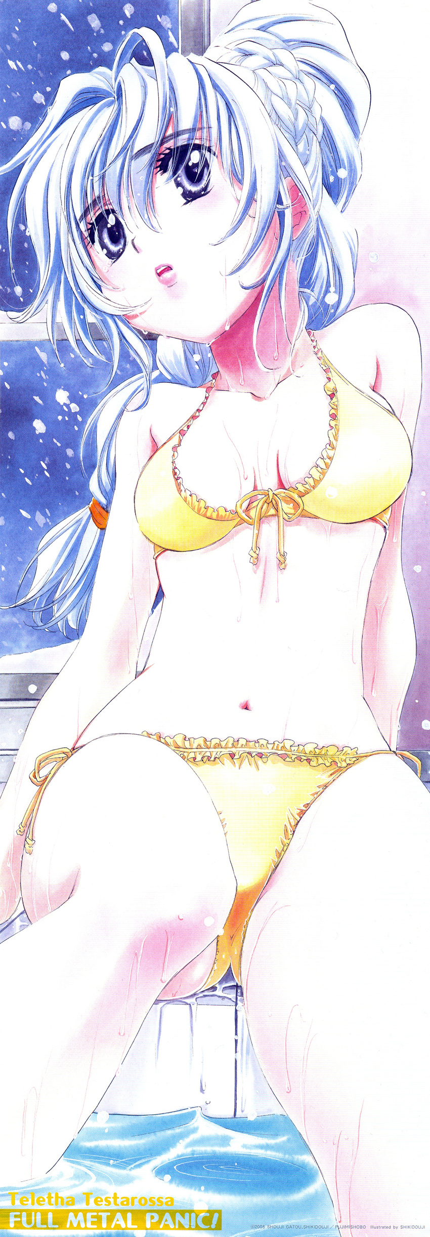 bikini full_metal_panic mizugi screening shikidouji teletha_testarossa