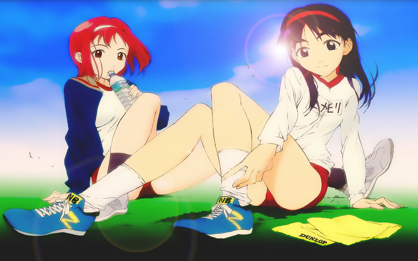 flcl gym_uniform ninamori_eri samejima_mamimi tagme