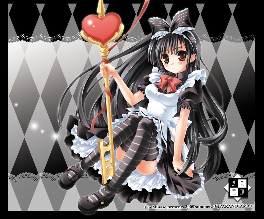 lolita_fashion minase_lin tagme thighhighs wallpaper