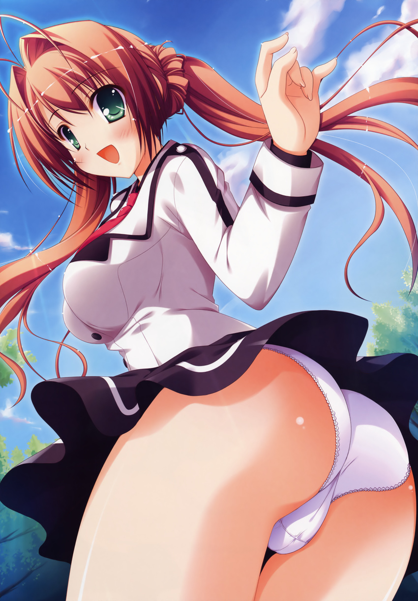 cameltoe iro_ni_ide_ni_keri_waga_koi_wa narumi_yuu oshiri pantsu school_uniform suzueda_komachi windmill